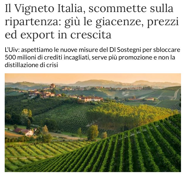 Albino Armani e il prosecco Rose su La Stampa