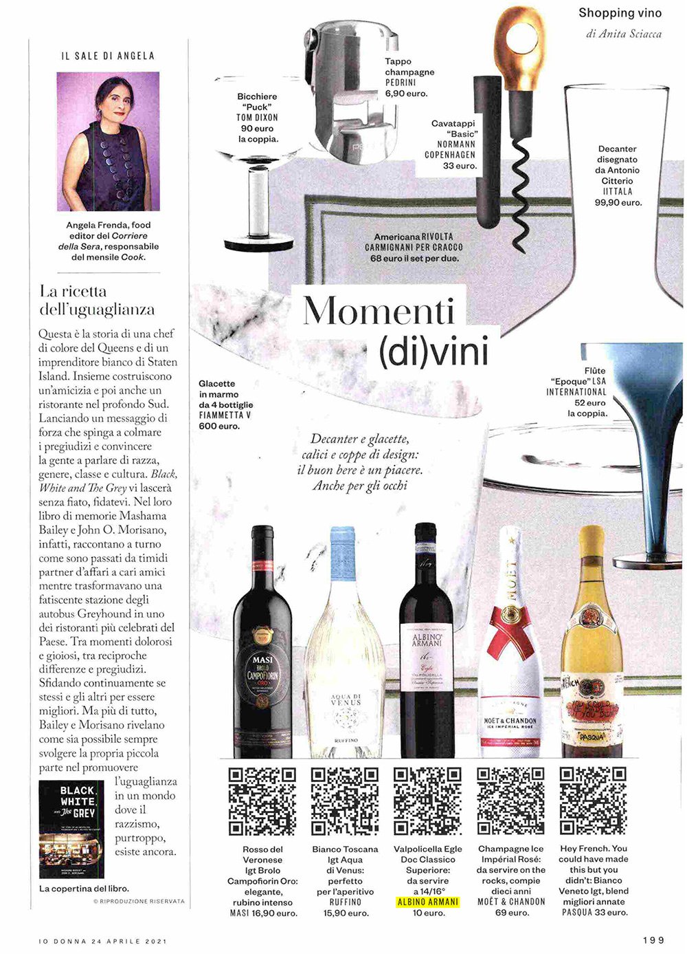 IO Donna Albino Armani Valpolicella Classico Egle