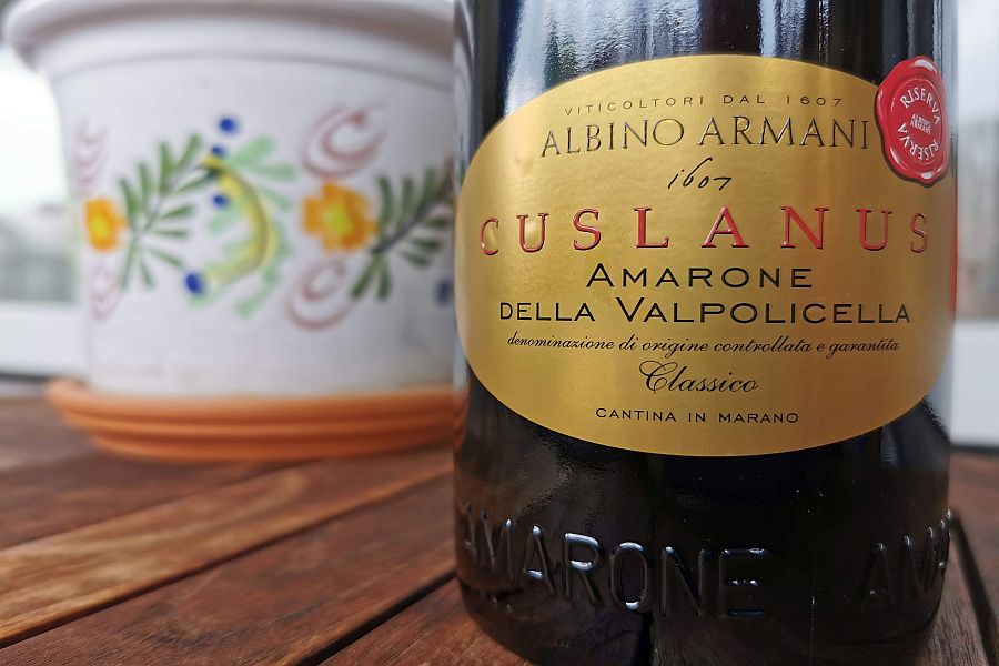 Amarone Cuslanus Albino Armani - Kein Korkschmecker