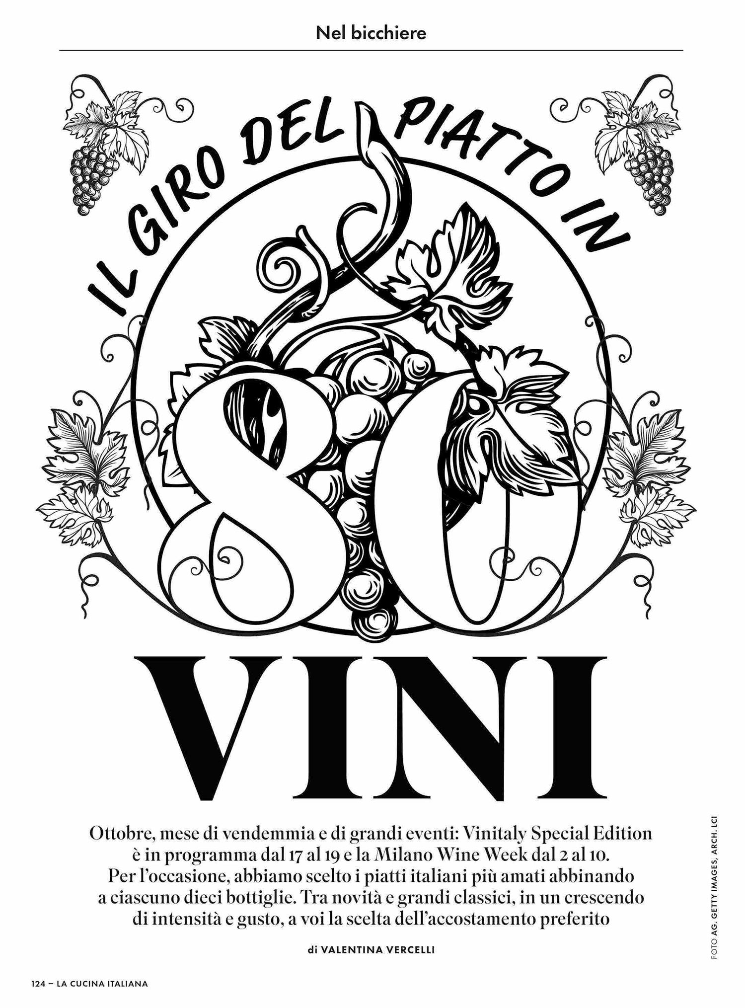 La cucina italiana ottobre 2021 Vini
