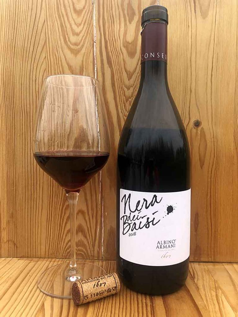 Nera dei Baisi 2018 Albino Armani Vini e Viti Resistenti