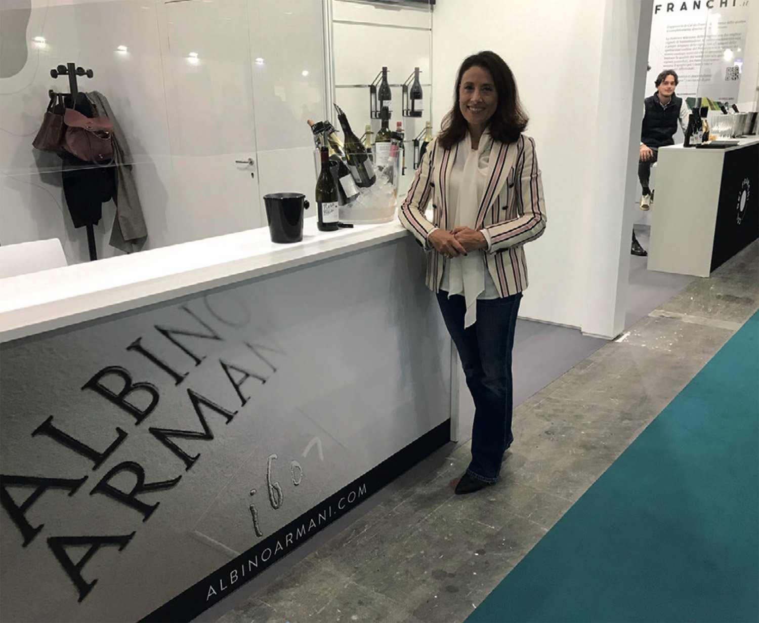 Egle Capilupi cantina Albino Armani Vinitaly