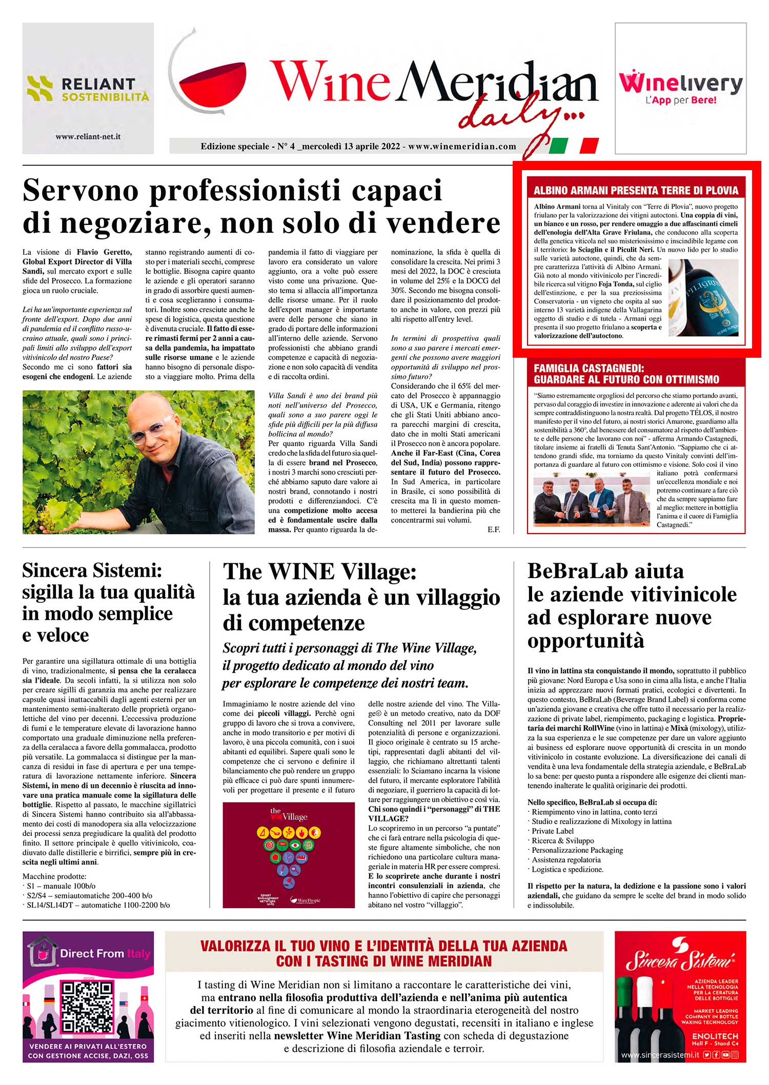 Terre di Plovia Wine Meridian