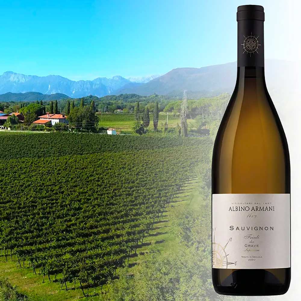 Sauvignon Superiore Tenuta di Sequals valorizza Alta Grave Friulana Albino Armani