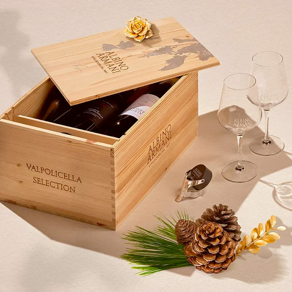 Cofanetto regalo Valpolicella Selection vini Albino Armani