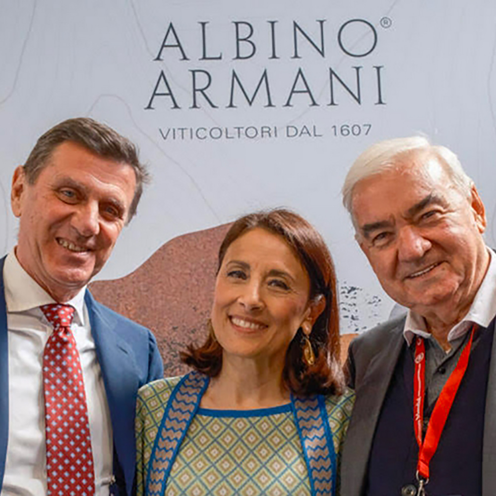 Albino Armani Egle Capilupi e Giuseppe Casagrande a Milano
