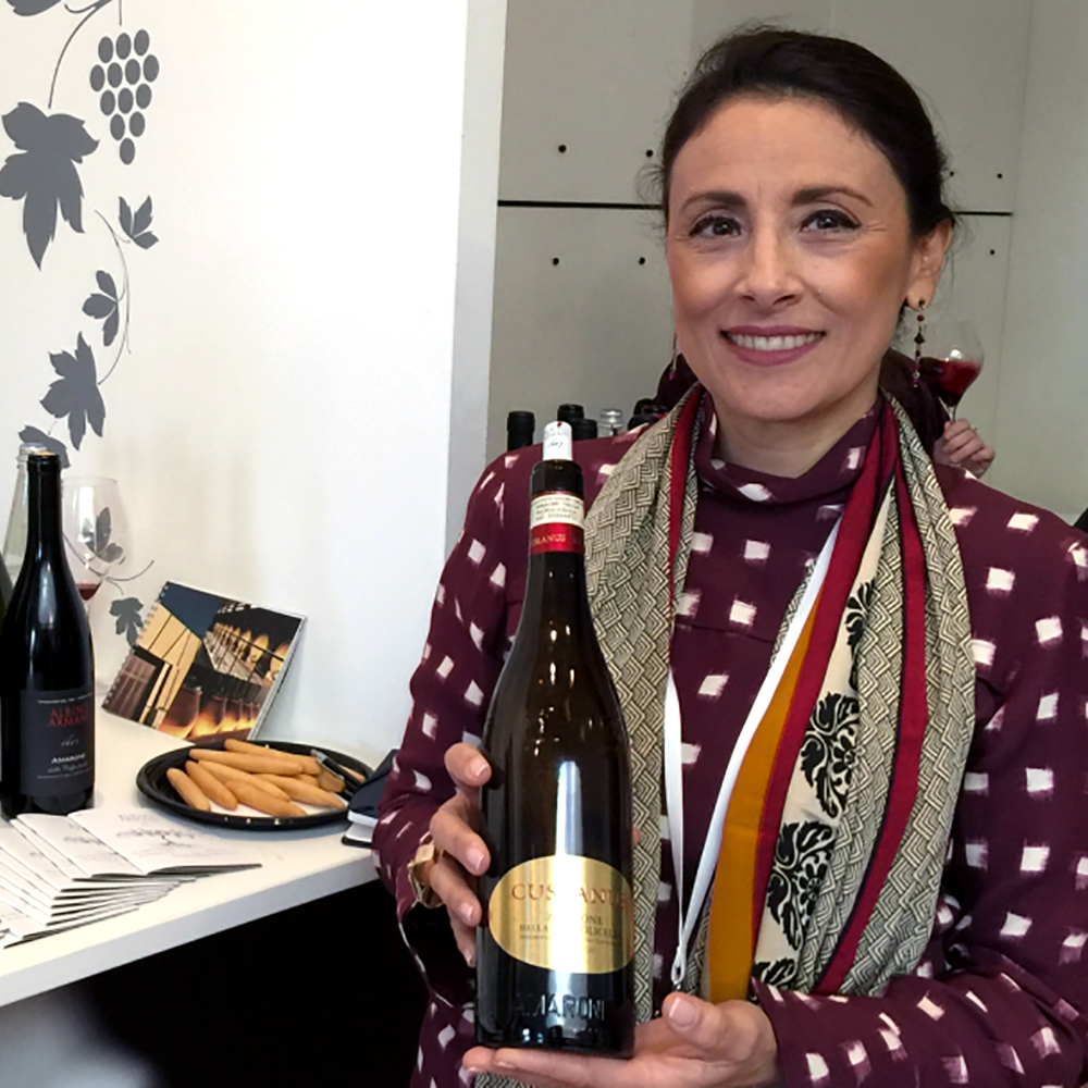 Egle Capilupi con l'amatone Cuslanus, vincitore della Gran Medaglia D'Oro