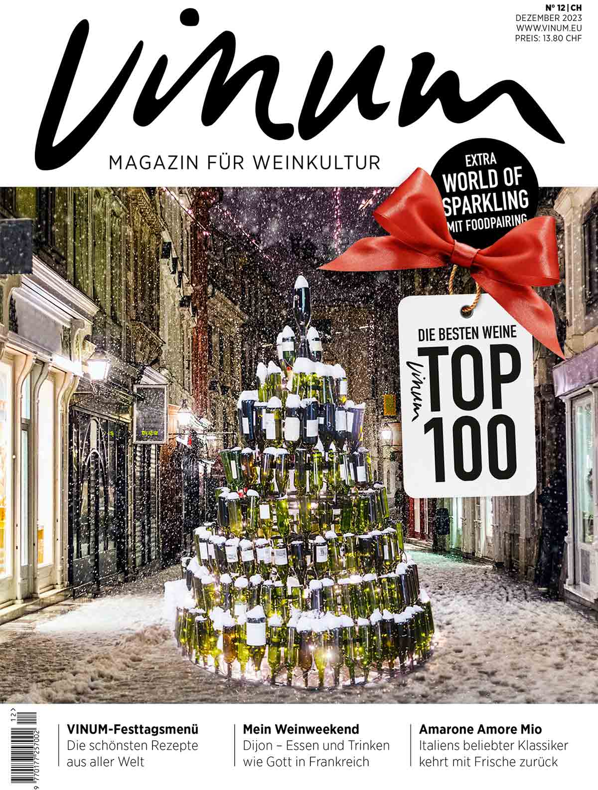 rivista VINUM Svizzera Albino Armani copertina